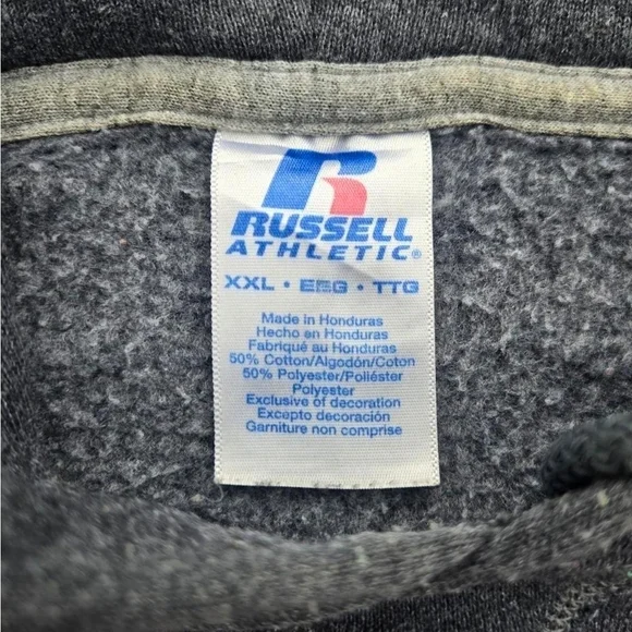 Russell Athletic Gray Collegiate Sweater - Picture 3 of 3